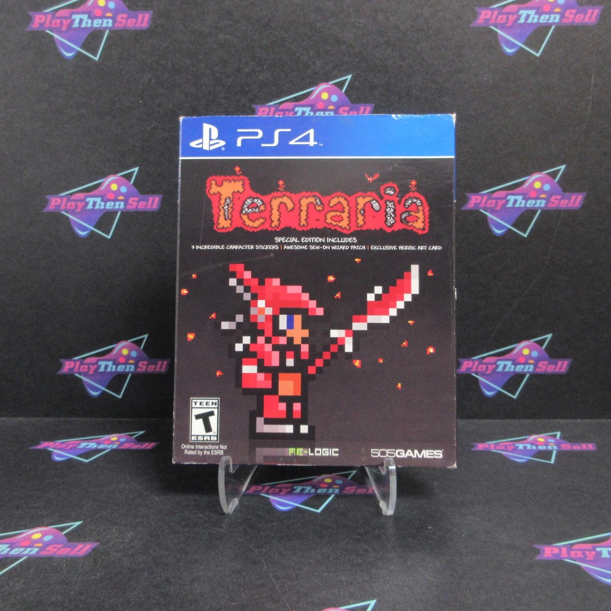 Terraria Special Edition PS4 PlayStation 4 +Sleeve/Art Card
