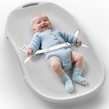 Baby Changing Pad, Soft  Wipe-Clean Changing Pad with Strap, EVA Waterproof ...