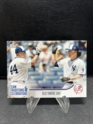 Old Timers Day 2018 Topps #TTC-OTD Yankees MLB FREE SHIPPING