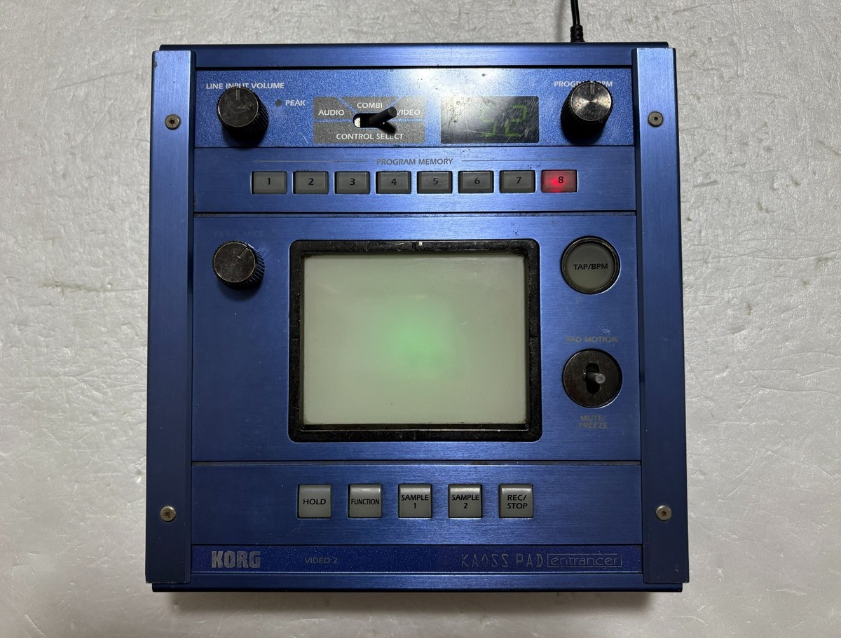 コルグ　Korg Kaoss Pad Entrancer ￼ Korg Kaoss Pad entrancer KPE1 Audio Video Processor with