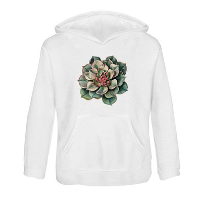 Kinder Hoodie / Kapuzenpullover ''Vintage Succulent'' (KO051239)