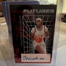 Leaf 2024 Futures Aneesah Morrow Basketball Red Rookie Auto #A-AM2 /49