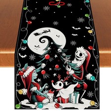 Christmas Table Runner Merry Christmas Winter Xmas Decorations 13x72 Inch