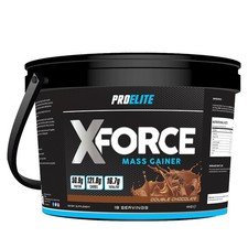 ProElite X-Force High Calorie Weight Gainer Mass Gainer 4Kg Double Chocolate 7.50 per kilo