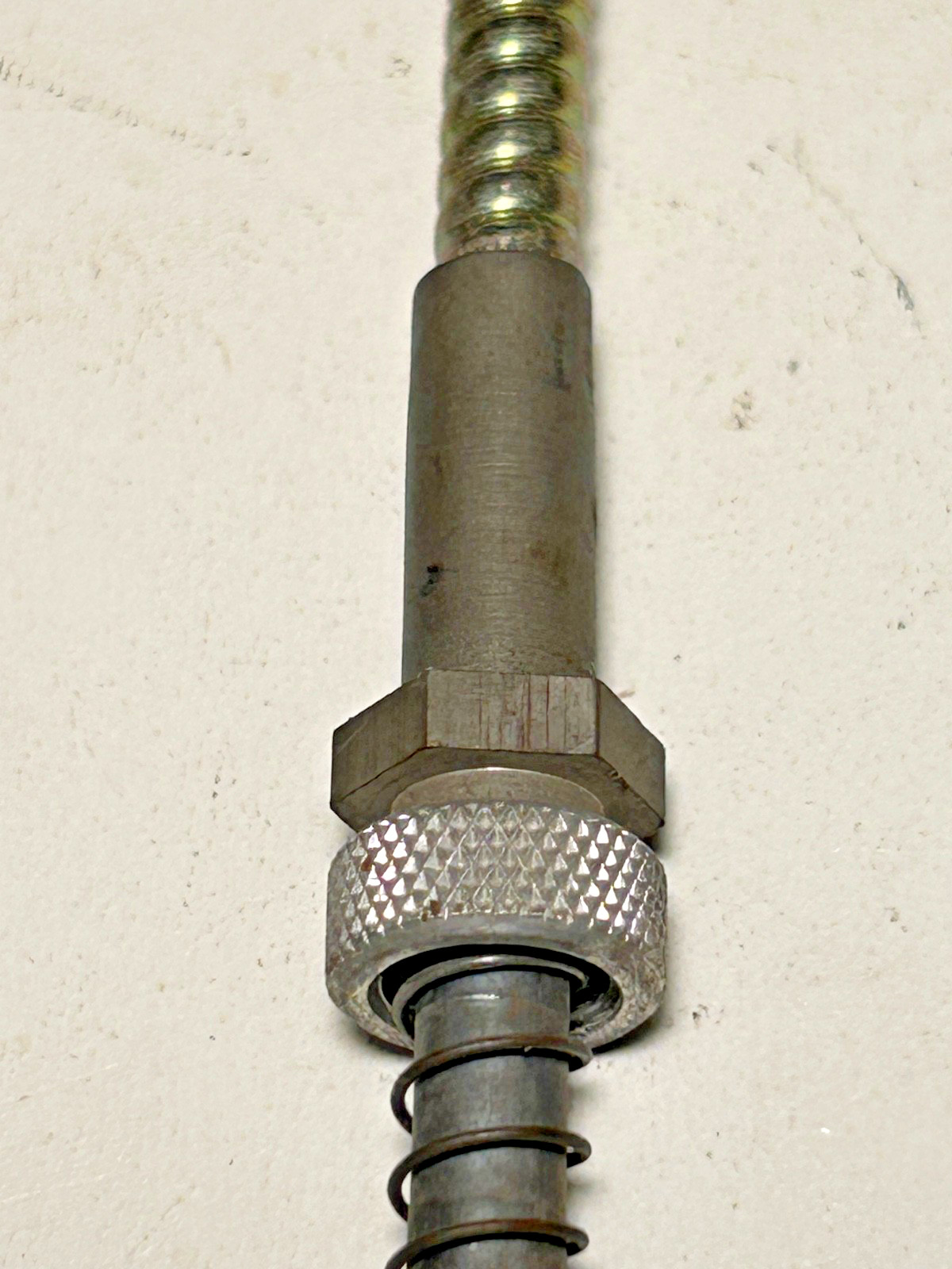 SMITHS ODOMETER RESET CABLE 11" PLASTIC CAP TRIUMPH JAGUAR MG ASTON MARTIN