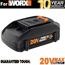 4.0Ah For WORX 20V MAX Extend Lithium Battery WA3520 WA3525 WA3575 WG540 WG155