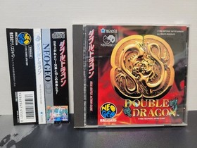 SNK Neo Geo CD Software Double Dragon With Manual & Obi Used Good Condition 1995