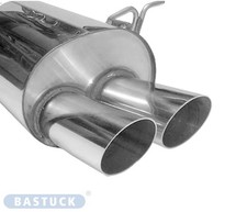 Bastuck Endschalldämpfer 2x 76 mm - BMW 3er Serie E46