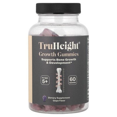 Growth Gummies, For Ages 5+, Grape, 60 Gummies