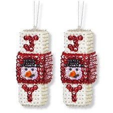 Herrschners  Winter Blocks Ornament Kit