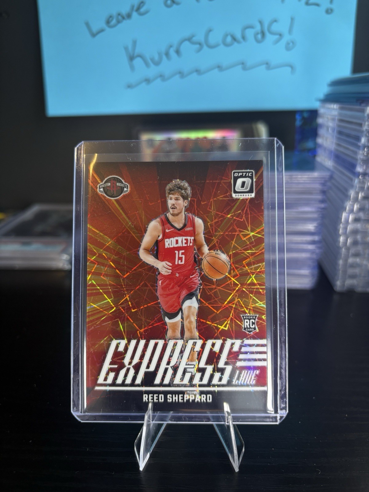 2024-25 Panini Optic Reed Sheppard Express Lane Rookie White Velocity /59