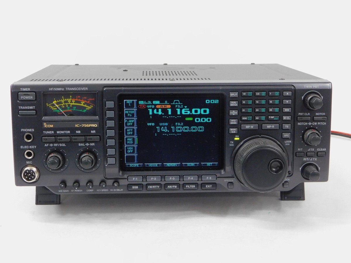 Icom IC-756 Pro HF 50MHz Amateur Transceiver for sale online