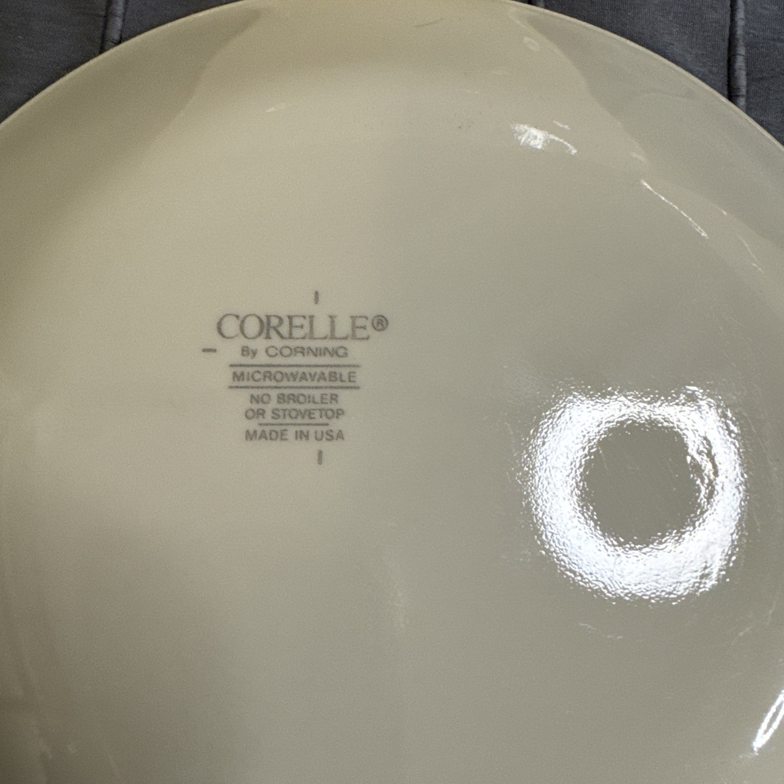 Corelle English Breakfast Beige 6.75" Bread Dessert Plates Set Of 4