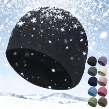 Tactical Military Windproof Ski Watch Hats Winter Warm Fleece Skull Cap Beanie