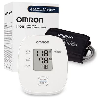 #ad OMRON Iron Blood Pressure Monitor for Home Use amp; Upper Arm cuff BP5000 $60.00