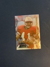 1995 Playoff Draft Picks Terrell Fletcher Rookie Card. rookie card picture