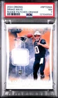 2024 PANINI ORIGINS ROOKIE PATCHES ORANGE DRAKE MAYE ROOKIE RC 25/75 PSA 7