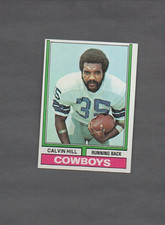 1974 Topps Football Set CALVIN HILL Card # 95