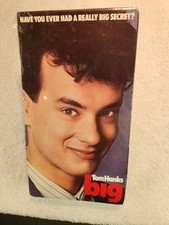 Tom Hanks Big Beta Betamax Not VHS Movie, 1989, Pre Owned Re-Sealed