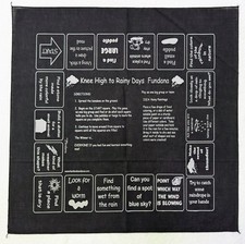 Rainy Day Educational Nature Scavenger Hunt Backyard Activity "Fundana" Bandana