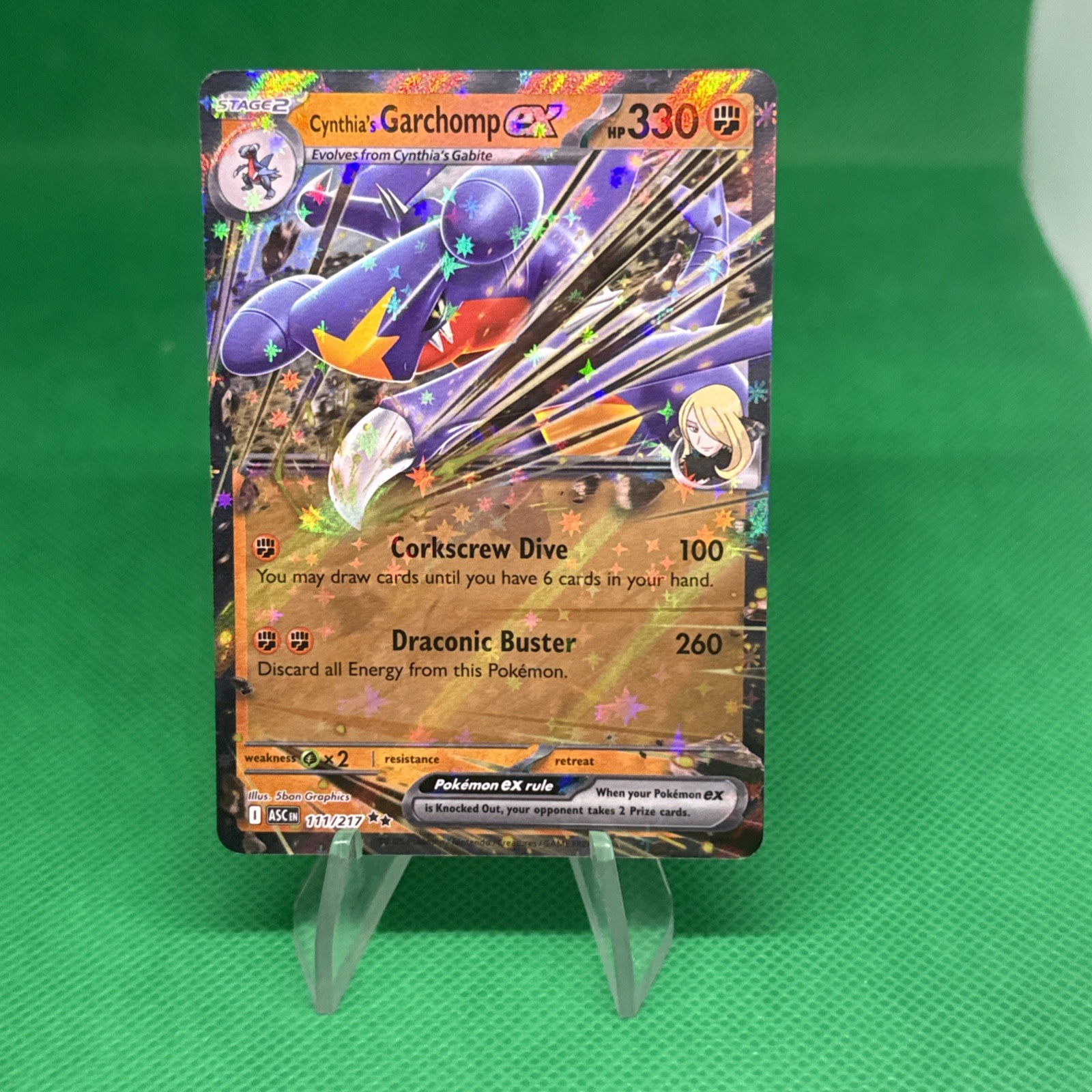Pokemon TCG - Ascended Heroes - (ASC EN) - Cynthia's Garchomp ex - 111/217