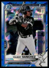 2021 Bowman Sapphire Edition #BCP-40 Yolbert Sanchez
