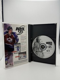 Preowned Madden NFL 98 (Sega Saturn, 1997) Tested  Cib