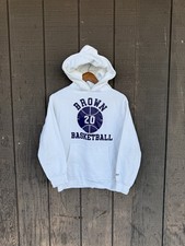 Vintage 90's Basketball Bike Size M Hoodie Made in USA Brown Academy