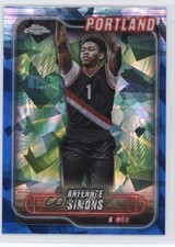 2024-25 Topps Chrome Sapphire Edition Anfernee Simons #53 1i3m