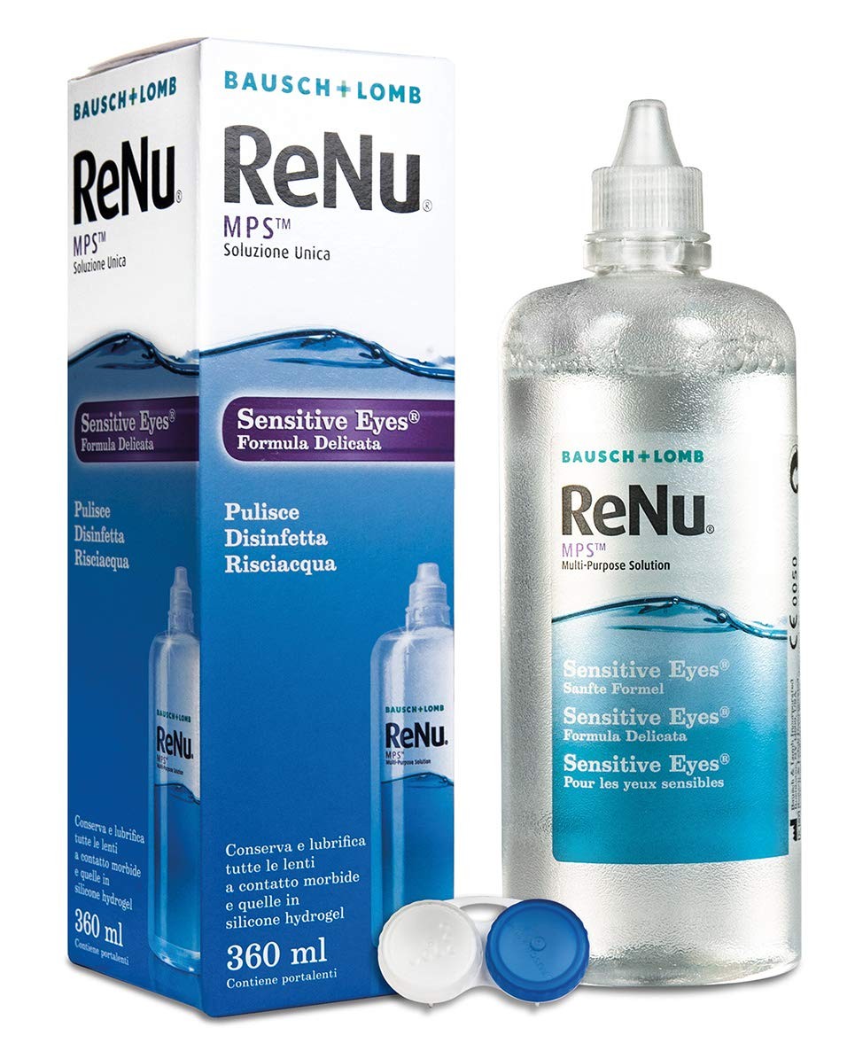 Solution unique pour lentilles de contact multifonction de 360 ml