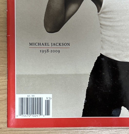 TIME Magazine Michael Jackson 1958-2009 Special Commemorative