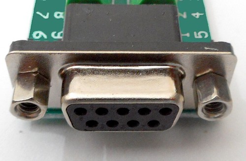 Connecteur DB9 9 broches Female PCB connector 9 pins adapter module RS232 serial - Afbeelding 2 van 5