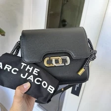 Marc Jacobs Mini shoulder bag Leather Black Authentic ‼️