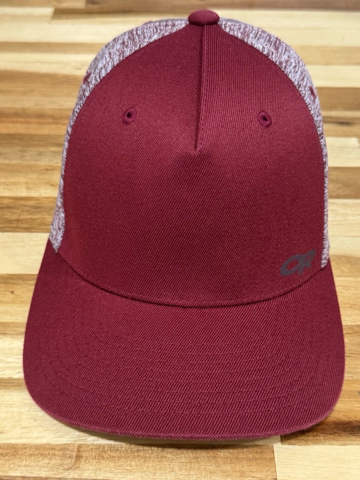 OUTDOOR RESEARCH OR Gorra Técnica Roja Gorra Ajustable OSFA Ajuste Atlético Foto 2 de 4