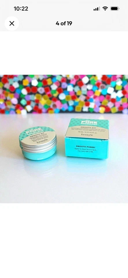 Benefit Cosmetics The Porefessional Smooth Sip hidratante 0,33 US FL OZ NOVO NA CAIXA - Imagem 4 de 4