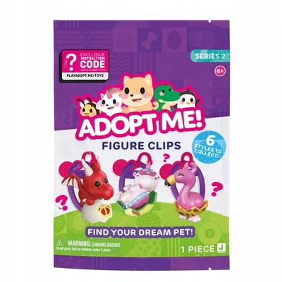 191726753636 ADOPT ME Figurka Niespodzianka Clip On, brelok 7,5 cm z gry Adopt M