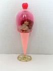 Liddle Kiddles Tutti Frutti Ice Cream Cone Kone Red Pink W/ Star Stand Mattel