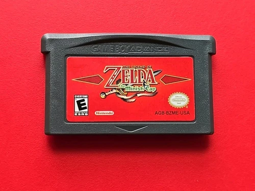 Legend of Zelda: The Minish Cap Game Boy Advance Nintendo GBA Authentic Saves