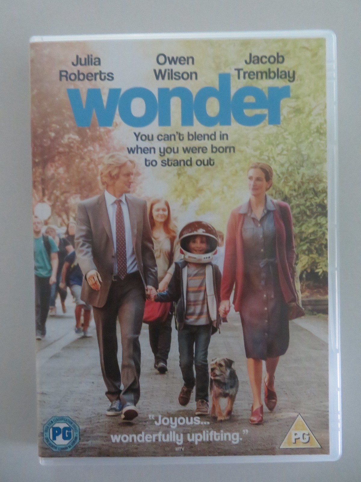 WONDER (DVD) OWEN WILSON JULIA ROBERTS 2017 REGION 2