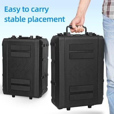 4U Rack Case Shallow 12'' Depth, 19'' Rackmount Flight Case for Music Equipment