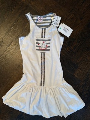 Monnalisa weißes Kleid 170 Neu Lola Bunny
