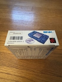SNK Neo Geo Pocket Color Console Ocean Blue CIB and Game US SELLER