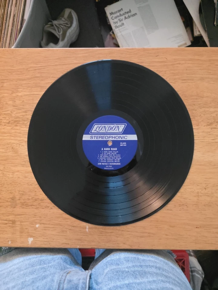John Mayall Bluesbreakers Hard Road PS502 Stereo Records Vintage 1967 Vinyl VG+ Foto 3 de 4
