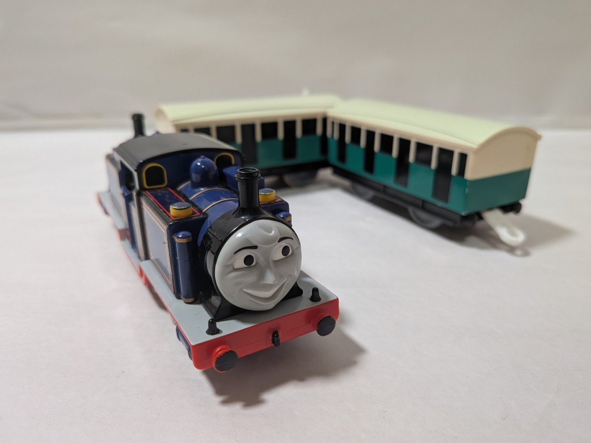 TRANSPORT × MHAK × EACHTIME. MA-1 NAVY Thomas & Friends TOMY Plarail Trackmaster Mighty Mac Complete Set