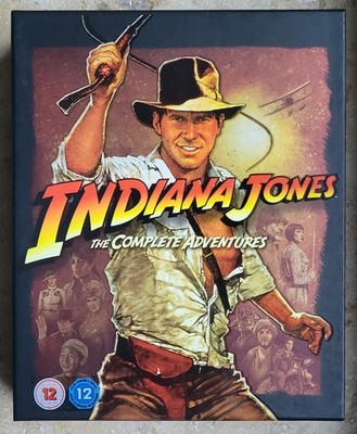 INDIANA JONES - COMPLETE ADVENTURES Collection* HARRISON FORD* *BLU-RAY- BOX*