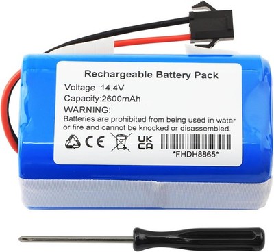 Replacement Battery Compatible with Ionvac SmartClean 2000 Robovac 7687 7688