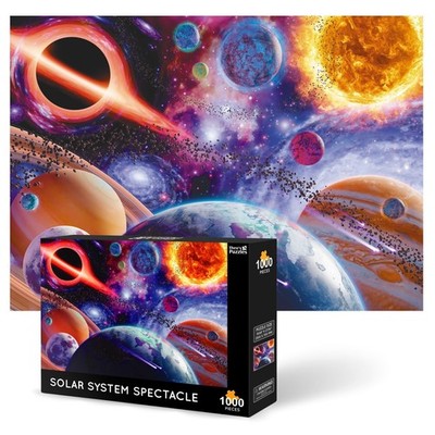 Jigsaw Puzzles 1000 Piece Puzzle for Adults, Families Space, Solar System Spe...