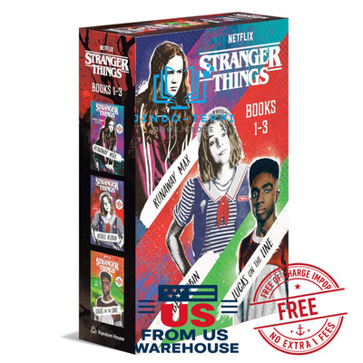 Stranger Things Box Set Books 1-3 Max Robin Lucas YA Paperback Set