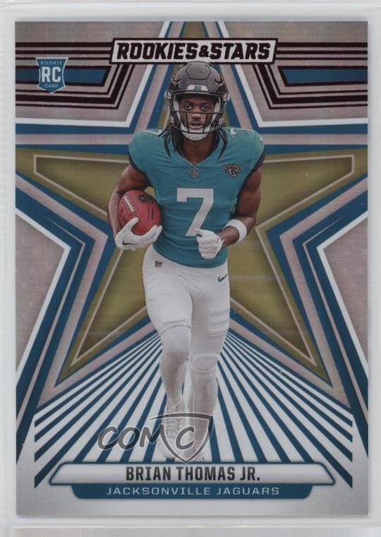 2024 Panini Rookies & Stars Rookies Longevity Brian Thomas Jr #113 RC 1kx5