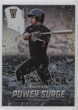 2021 Panini Prizm Draft Picks Power Surge Silver Prizm CJ Rodriguez #PS-CR 0u66
